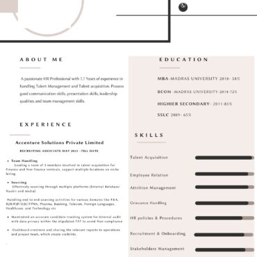5447-HR cum Recruitment and Admin Executive