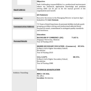 5400-Executive Secretary