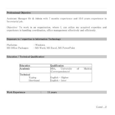 5385-HR cum Recruitment and Admin Executive