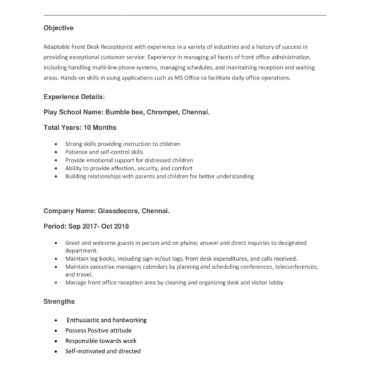 5337-HR cum Recruitment and Admin Executive