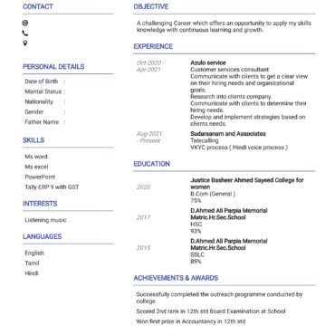 5291-Customer Support Executive