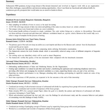 5241-Business Administration Experienced