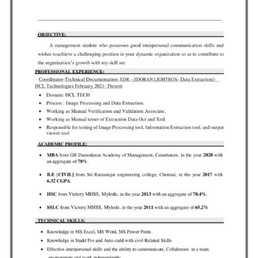 5231-Business Administration Experienced