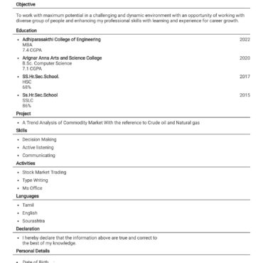 5213-Business Administration Experienced