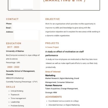 5211-Business Administration Experienced