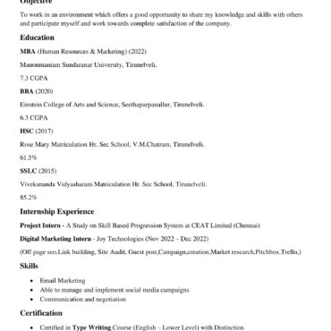 4994-Business Administration Experienced