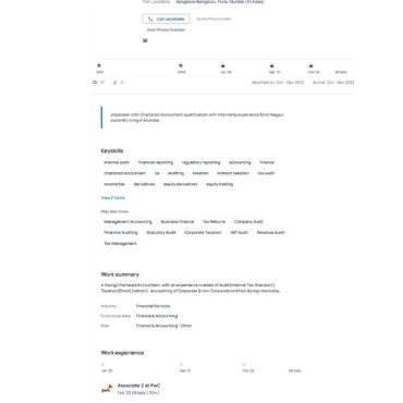 4940-Chartered Accountant Experienced