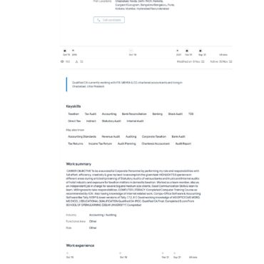 4939-Chartered Accountant Experienced