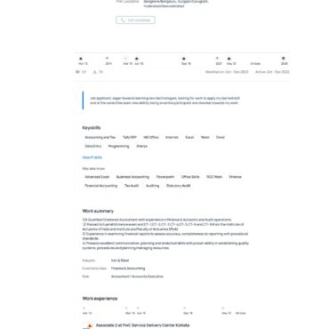 4928-Chartered Accountant Experienced