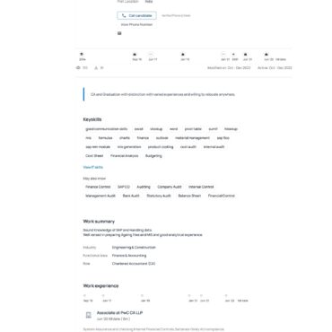 4924-Chartered Accountant Experienced