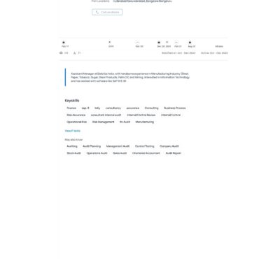 4898-Chartered Accountant Experienced