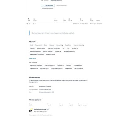 4895-Chartered Accountant Experienced