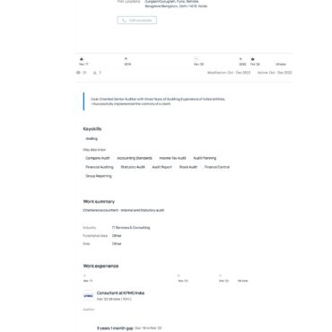 4889-Chartered Accountant Experienced
