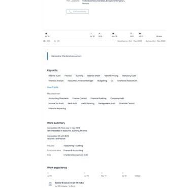 4882-Chartered Accountant Experienced