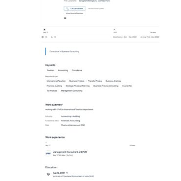 4880-Chartered Accountant Experienced