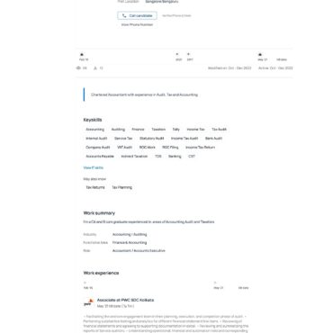 4875-Chartered Accountant Experienced