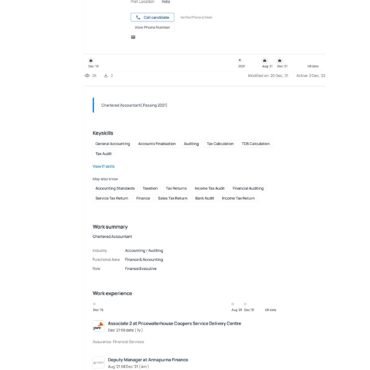 4869-Chartered Accountant Experienced