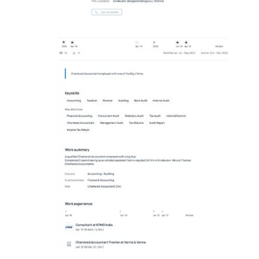 4866-Chartered Accountant Experienced