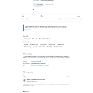 4859-Chartered Accountant Experienced