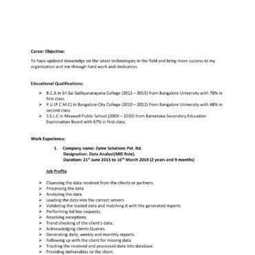 7064 - Data Analyst