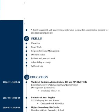 5160-Business Administration Experienced