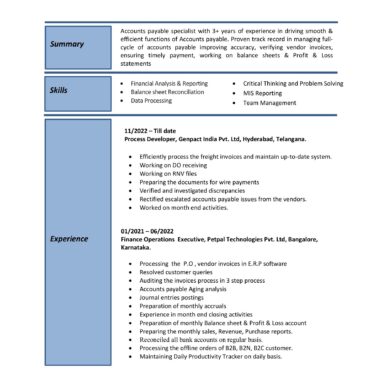 3997 - Junior Accountant
