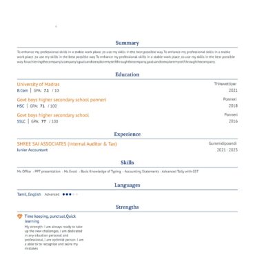 3827 - Junior Accountant