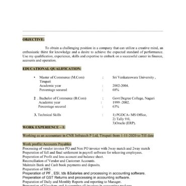 3967 - Junior Accountant
