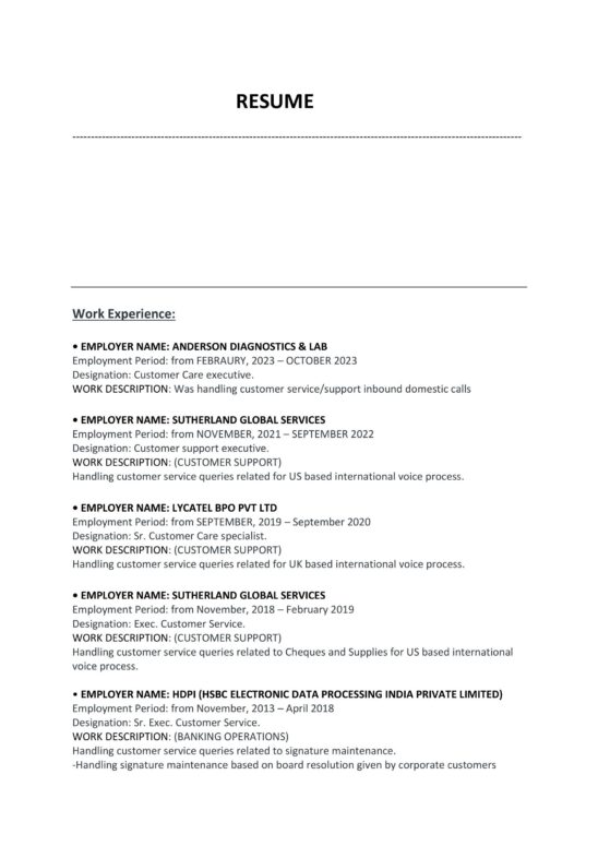 11198-Customer Support Executive