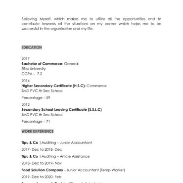 3962 - Junior Accountant
