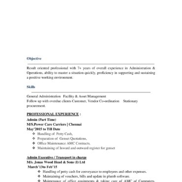6037-HR Cum Recruitment and Admin Executive
