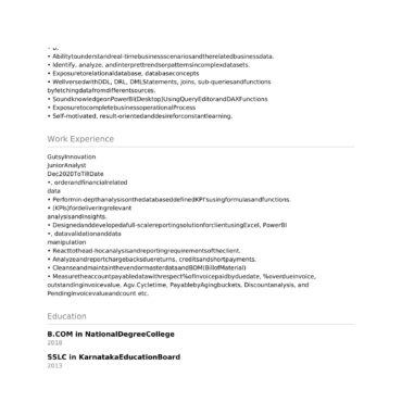 7047 - Junior Accountant