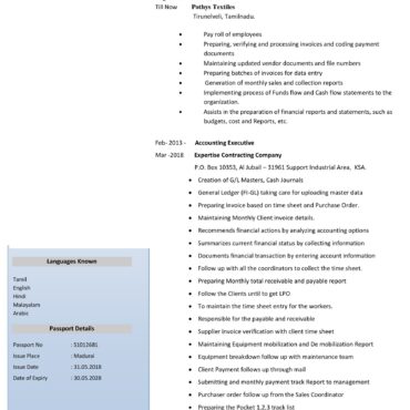 3948 - Junior Accountant