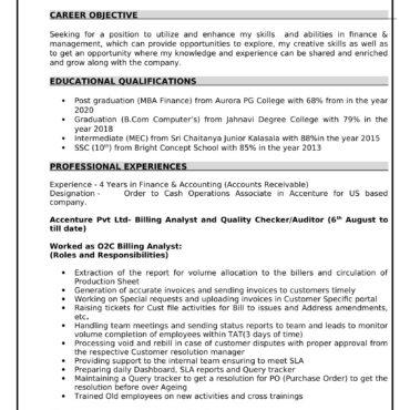 3945 - Junior Accountant