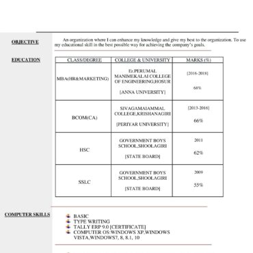 5654-Business Administration Experienced