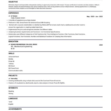 7045 - Data Analyst