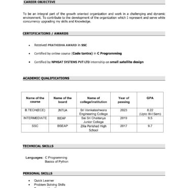 11331 - Electronics and Communication Engineering