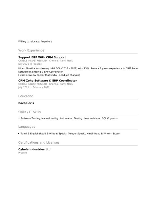5128-Customer Support Executive