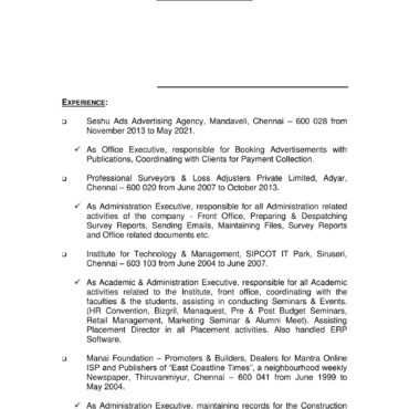 5586-HR Cum Recruitment and Admin Executive