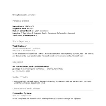 5578-Software Test Engineer