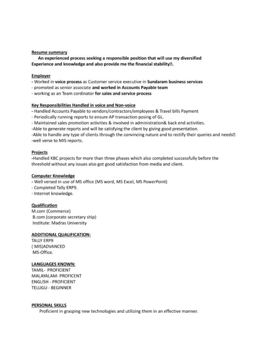 5104-Customer Support Executive
