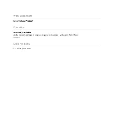 11617 - Business Administration Experienced