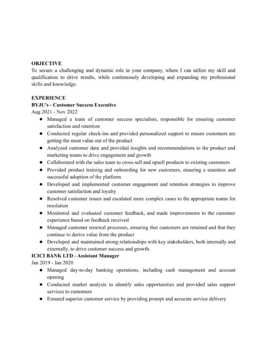 5096-Customer Support Executive