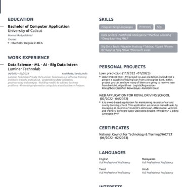 7128 - Data Scientist