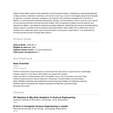 7127 - Data Scientist
