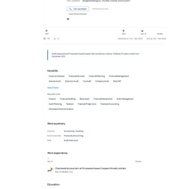 4844-Chartered Accountant Experienced