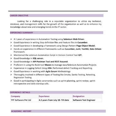 4541-Software Test Engineer