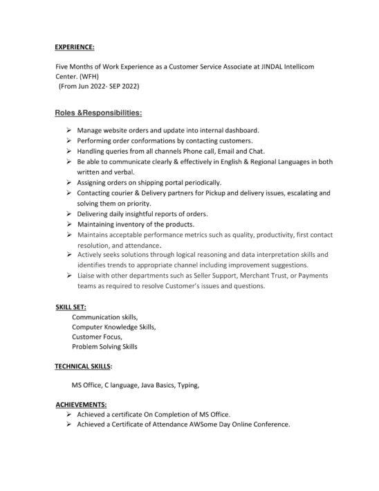 4019-Customer Support Executive - Image 3