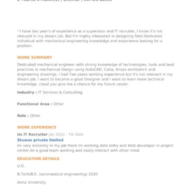 4685-HR Cum Recruitment and Admin Executive