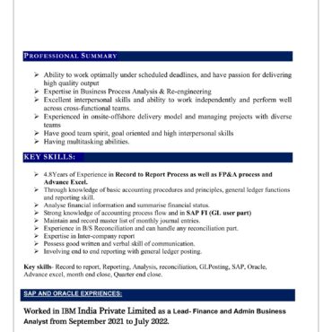 3110 - Senior Accountant